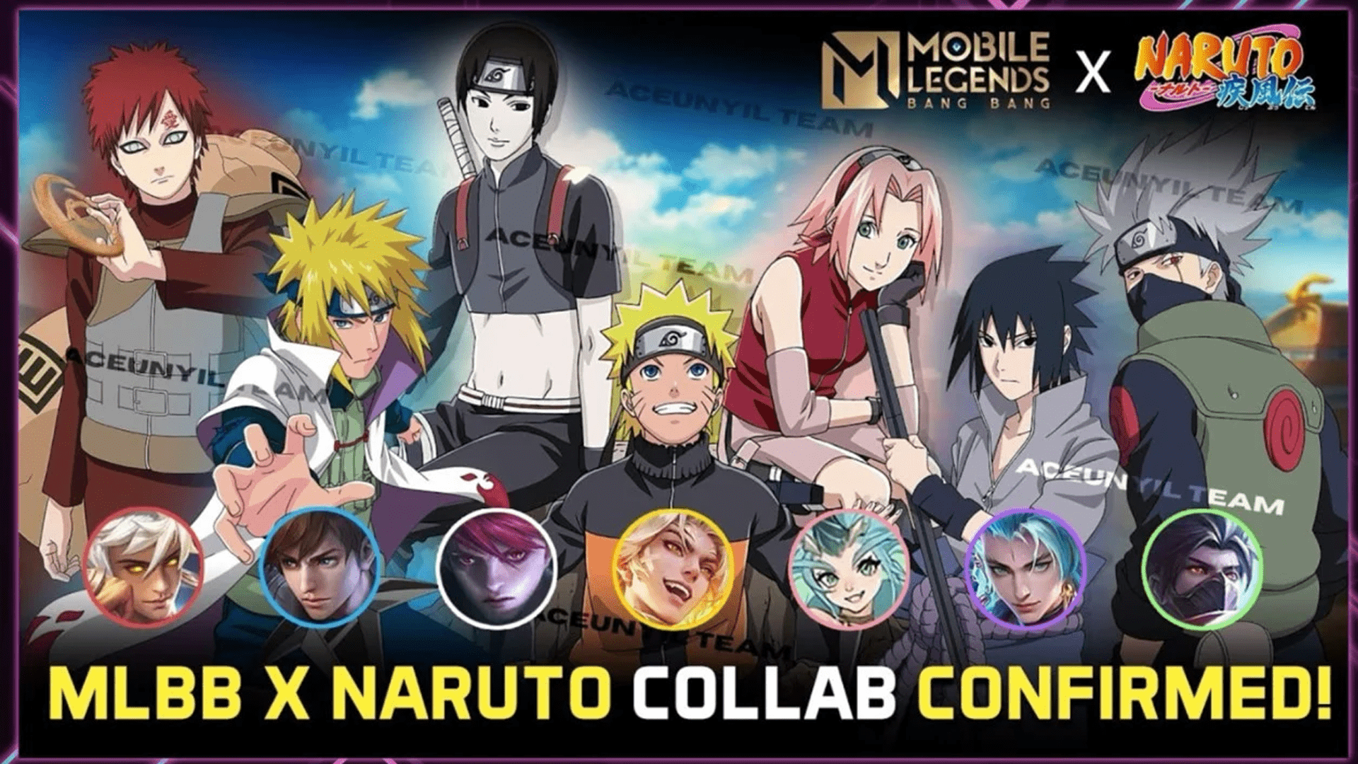 Daftar Hero dan Karakter di Kolaborasi MLBB x Naruto 2025